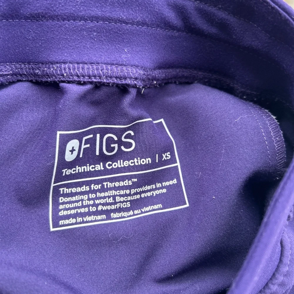 Figs kade cargo XS purple jam - Picture 5 of 5